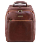 Коричневий рюкзак чоловічий на три відділення Tuscany Leather TL141402 Brown - Фотографія № 100