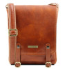 Світло-коричнева чоловіча сумка через плече Tuscany Leather TL141406 Med