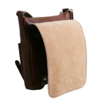 Коричнева чоловіча сумка через плече Tuscany Leather TL141406 Brown - Фотографія № 106