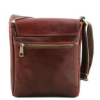 Світло-коричнева чоловіча сумка через плече Tuscany Leather tl141407 Med - Фотографія № 103