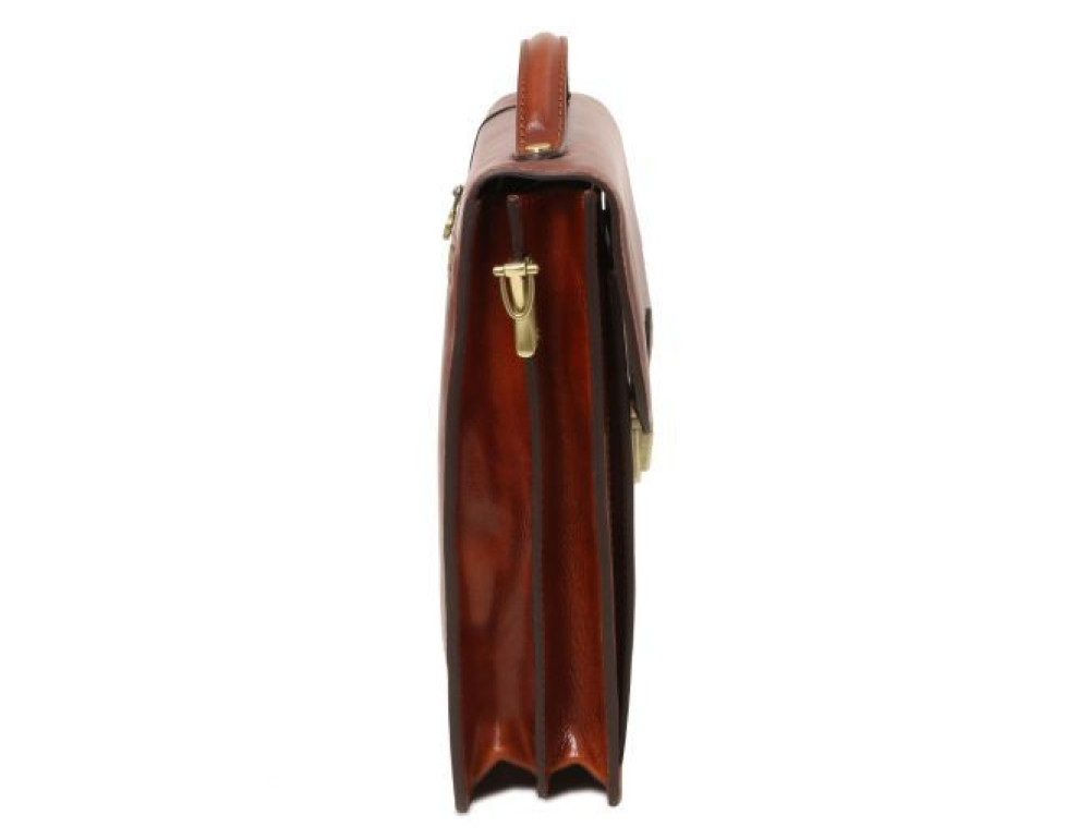 Темно-коричнева чоловіча барсетка Tuscany Leather tl141424 Dark Brown - Фотографія № 3