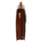 Темно-коричнева чоловіча барсетка Tuscany Leather tl141424 Dark Brown - Фотографія № 102