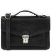 Чорна чоловіча барсетка через плече Tuscany Leather TL141443 Black Чорна чоловіча барсетка через плече Tuscany Leather TL141443 Black