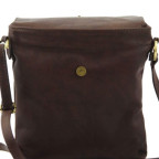 Чорна шкіряна сумка месенджер з клапаном Tuscany Leather TL141511 Black - Фотографія № 103