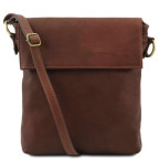 Коричнева сумка через плече Tuscany Leather TL141511 Brown - Фотографія № 100