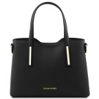 Жіноча шкіряна сумочка для бізнес леді Olimpia TL141521 Black - Фотографія № 100
