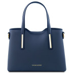 Класична жіноча сумочка OLIMPIA Tuscany Leathe TL141521 Dark Blue - Фотографія № 100