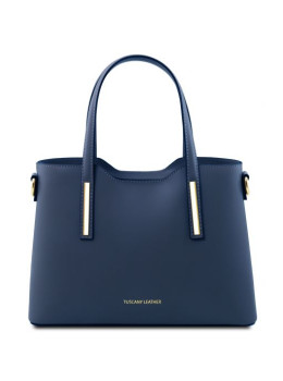 Класична жіноча сумочка OLIMPIA Tuscany Leathe TL141521 Dark Blue