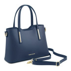 Класична жіноча сумочка OLIMPIA Tuscany Leathe TL141521 Dark Blue - Фотографія № 102
