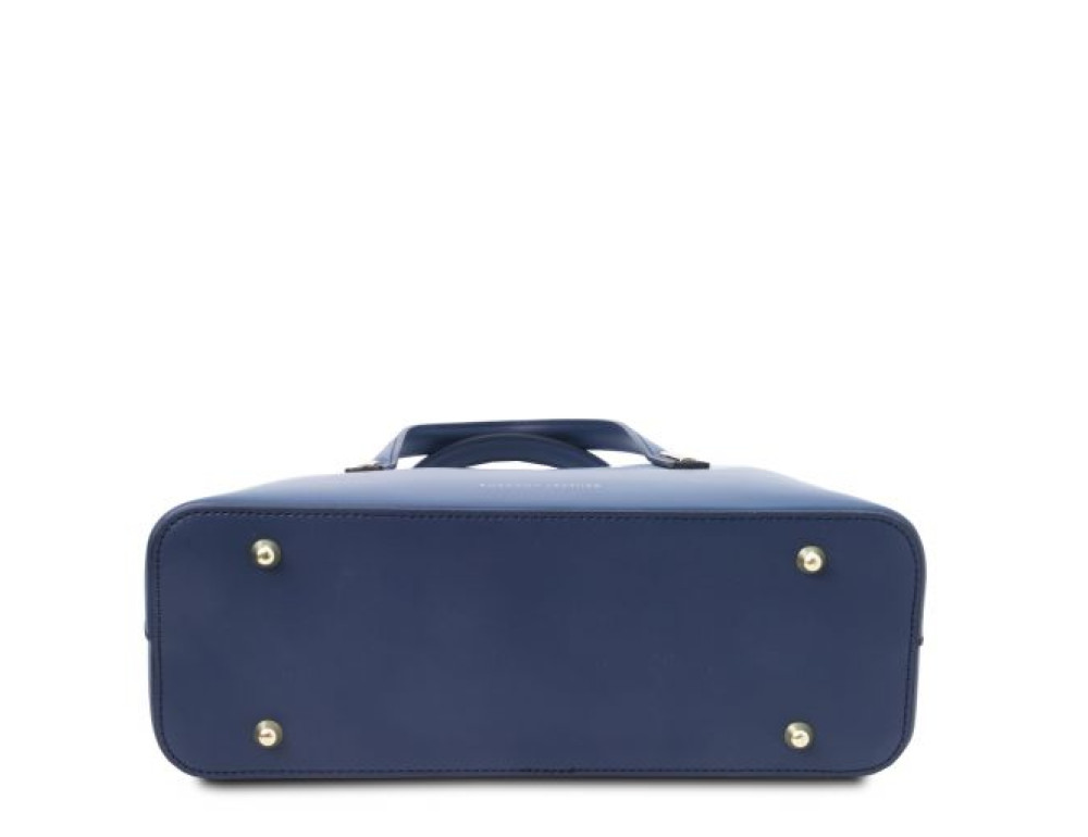 Класична жіноча сумочка OLIMPIA Tuscany Leathe TL141521 Dark Blue - Фотографія № 4