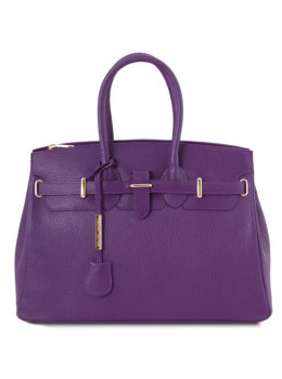 Фиолетовая женская кожаная сумка Tuscany Leather TL141529 PURPLE