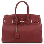 Червона жіноча сумка з натуральної шкіри Tuscany Leather TL141529 Red - Фотографія № 100