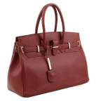 Червона жіноча сумка з натуральної шкіри Tuscany Leather TL141529 Red - Фотографія № 102