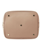 Бежева жіноча шкіряна сумка мішок Tuscany Leather Vittoria TL141531 Champagne - Фотографія № 103
