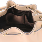 Бежева жіноча шкіряна сумка мішок Tuscany Leather Vittoria TL141531 Champagne - Фотографія № 104