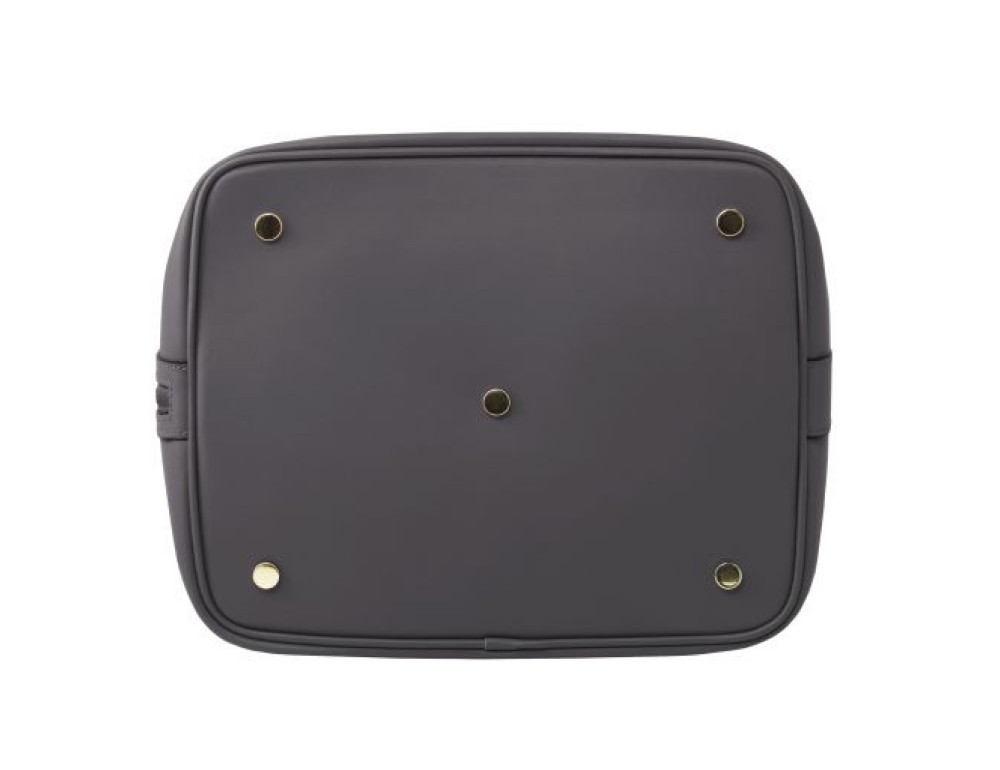 Сіра жіноча шкіряна сумка мішок Tuscany Leather Vittoria TL141531 Gray - Фотографія № 4