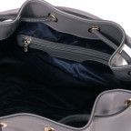 Сіра жіноча шкіряна сумка мішок Tuscany Leather Vittoria TL141531 Gray - Фотографія № 104