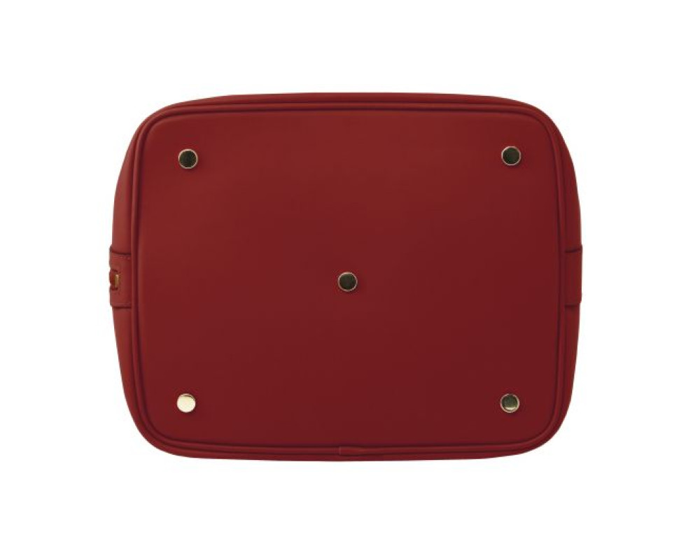 Червона жіноча шкіряна сумка мішок Tuscany Leather Vittoria TL141531 Red - Фотографія № 4