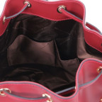 Червона жіноча шкіряна сумка мішок Tuscany Leather Vittoria TL141531 Red - Фотографія № 105