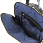 Велика шкіряна сумка-рюкзак жіноча Tuscany Leather TL141682 Black - Фотографія № 103