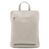 Жіночий шкіряний рюкзак сірого кольору Tuscany Leather TL141682 Light Gray