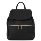 Чорний шкіряний рюкзак жіночий Tuscany Leather TL141697 Black - Фотографія № 100