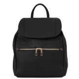 Чорний шкіряний рюкзак жіночий Tuscany Leather TL141697 Black