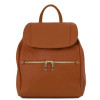 Жіночий шкіряний рюкзак з клапаном Tuscany Leather TL141697 Brown Жіночий шкіряний рюкзак з клапаном Tuscany Leather TL141697 Brown