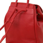 Червоний жіночий шкіряний рюкзак Tuscany Leather TL141697 Red - Фотографія № 104