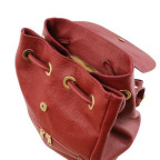 Червоний жіночий шкіряний рюкзак Tuscany Leather TL141697 Red - Фотографія № 106