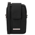 Чорна сумочка чохол жіноча Tuscany Leather TL141698 Black - Фотографія № 100