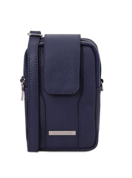 Темно-синя жіноча сумка чохол Tuscany Leather TL141698 Blue