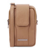 Бежева жіноча сумка чохол Tuscany Leather TL141698 CHAMPAGNE