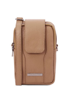 Бежева жіноча сумка чохол Tuscany Leather TL141698 CHAMPAGNE