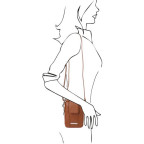 Червона жіноча сумка з натуральної шкіри Tuscany Leather TL141698 Red - Фотографія № 101