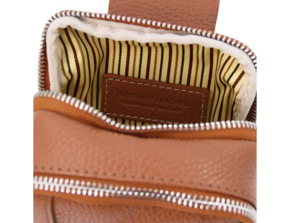 Червона жіноча сумка з натуральної шкіри Tuscany Leather TL141698 Red - Фотографія № 6