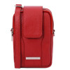 Червона жіноча сумка з натуральної шкіри Tuscany Leather TL141698 Red