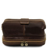 Темно-коричневий шкіряний Нессер Tuscany Leather TL141717 Dark Brown