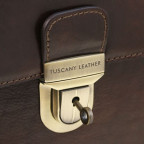 Чорний шкіряний портфель чоловічий Tuscany Leather TL141732 Black - Фотографія № 103