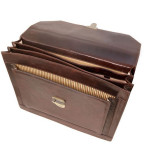 Чорний шкіряний портфель чоловічий Tuscany Leather TL141732 Black - Фотографія № 104