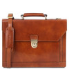 Світло-коричневий шкіряний портфель чоловічий Tuscany Leather TL141732 Med Світло-коричневий шкіряний портфель чоловічий Tuscany Leather TL141732 Med