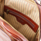 Світло-коричневий шкіряний рюкзак BANGKOK Tuscany Leather TL141793 Med - Фотографія № 107