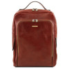 Коричневий шкіряний рюкзак унісек BANGKOK Tuscany Leather TL141793 Brown
