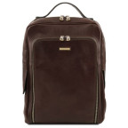Темно-коричневий шкіряний рюкзак BANGKOK Tuscany Leather TL141793 Dark Brown - Фотографія № 100