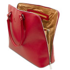 Жіноча шкіряна сумочка Magnolia Tuscany Leather TL141809 Red - Фотографія № 103