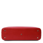 Жіноча шкіряна сумочка Magnolia Tuscany Leather TL141809 Red - Фотографія № 104