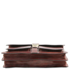 Великий чорний портфель Tuscany Leathe TL141825 Black - Фотографія № 104