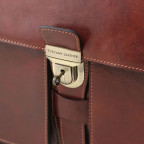Великий чорний портфель Tuscany Leathe TL141825 Black - Фотографія № 105