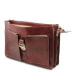 Великий чорний портфель Tuscany Leathe TL141825 Black - Фотографія № 106