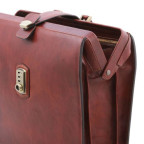 Чоловік шкіряний саквояж-портфель Tuscany Leather TL141826 Black - Фотографія № 104
